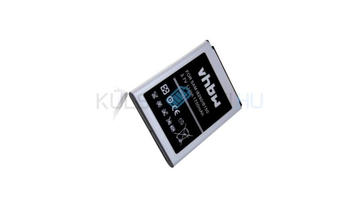 Baterie de telefon mobil VHBW Samsung B150 - 1600mAh, 3.7V, Li-ion