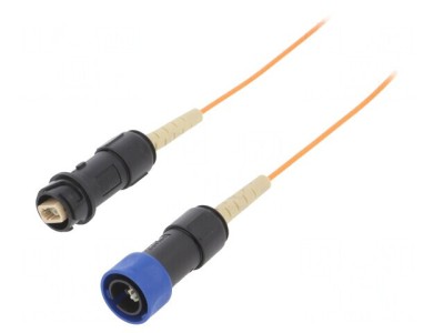 Patch Cord Fibra Optica Multimod Simplex Baionetă foto