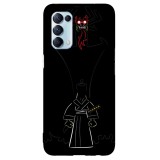 Husa compatibila cu Oppo A73 model Samurai Jack, Silicon, TPU, Viceversa, Transparent, Carcasa