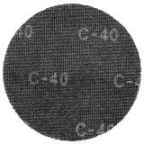 Disc abraziv tip plasa 225 mm K40 cu Velcro pentru girafa, set 10 buc