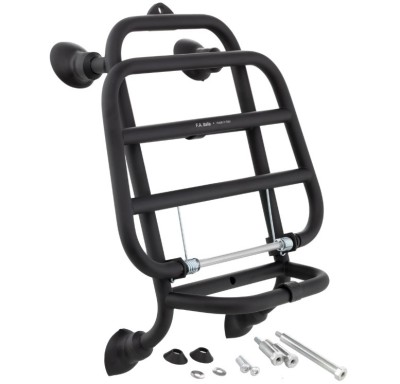 Portbagaj negru mat fata Vespa GTS 125 - GTS 125 Super (19-22) - GTS 300 HPE (19-23) - GTV 300 Sei Giorni (19-23) 4T LC 125-300cc foto