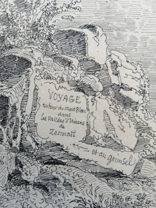 Rodolphe Topffer: Voyage autour du Mont-Blanc. 1843