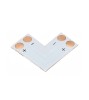 Conector PCB L de 8mm pentru benzi LED de 1 culoare SMD3528 3014