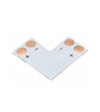 Conector PCB L de 10mm pentru benzi LED de 1 culoare SMD5050 5630, Oem
