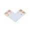 Conector PCB L de 8mm pentru benzi LED de 1 culoare SMD3528 3014
