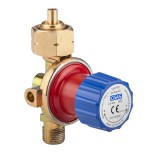 Regulator de presiune gaz NEO, max. 4 bar, debit 8 kg/h, pentru butelie 11 kg
