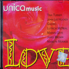 CD Pop: Unica Music - Love ( stare foarte buna )