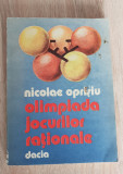 Olimpiada jocurilor raționale - Nicolae Oprișiu