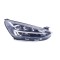 Far Ford Focus, 04.2018-12.2021, montare fata, dreapta, cu lumini de zi tip LED; LED; electric; negru; cu motor; LED, OEM/OES