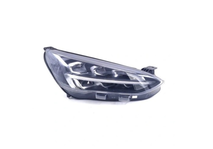 Far Ford Focus, 04.2018-12.2021, montare fata, dreapta, cu lumini de zi tip LED; LED; electric; negru; cu motor; LED, OEM/OES