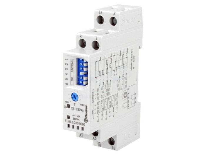Timer programabil 0,1s-10h SPDT
