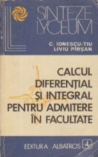 Calcul diferential si integral pentru admitere in facultate foto