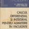 Calcul diferential si integral pentru admitere in facultate