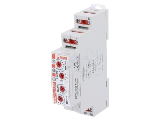 Releu Monitorizare Curent AC 230V RPN-1A2-A230