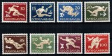 Iugoslavia Yugoslavia 1956, Mi #804-811, sport, Olimpiada Melbourne, fotbal, MNH, cota 150 &euro;!