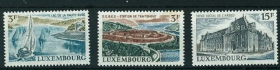 Luxemburg 1971 - Vederi, cladiri, serie neuzata foto