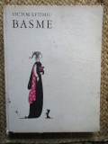BASME de VICTOR EFTIMIU, COPERTA SI ILUSTRATII de MARCEA CORDESCU, 1975