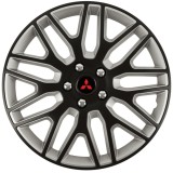 Set 4 Capace Roti 16 inchi (R16) Dakar Negru-Gri, Compatibile Cu Mitshubisi