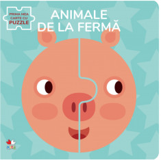 Animale de la ferma. Prima mea carte cu puzzle foto