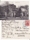 Carte Postala Galati - Curtea de Apel, Moldova, Circulata, Romania 1904-1918