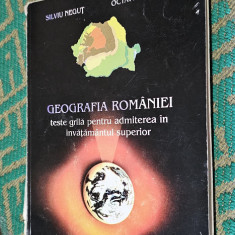 GEOGRAFIA ROMANIEI TESTE GRILA PENTRU ADMITEREA INVATAMANT SUPERIOR MANDRUT