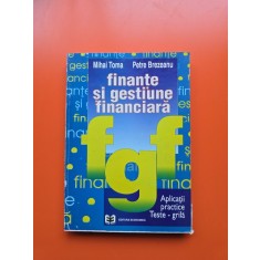 Finanțe și gestiune financiară - Mihai Toma, Petre Brezeanu