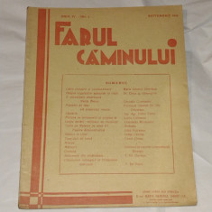 REVISTA FARUL CAMINULUI Anul IV - Nr.2, SEPTEMBRIE 1936