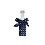 Cumpara ieftin Sticluta Mir pentru Botez, Bleumarin cu buline - SM03