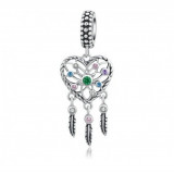 Talisman pandantiv din argint 925 dream catcher