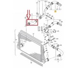 Furtun intercooler, supraalimentare Audi A3 202013; Skoda Octavia 202013, Superb 202015; Vw Eos 202015, Golf V 202010, Jetta 202010, Passat 202010,