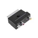 Adapt SCART-3RCA+SVID t-m I-O