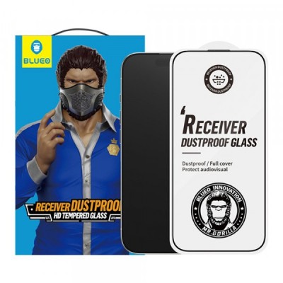 Folie de protectie Ecran Blueo Anti-Dust HD Applicator Pro pentru Apple iPhone 17 Air, Sticla Securizata, Full Glue foto