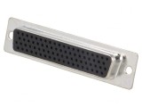 Mufă Mamă D-Sub HD 78P Neagră pentru Cablu