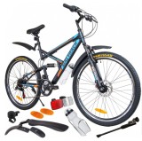 Bicicleta MTB 26&quot; MalTrack Target BLUE/ORANGE 107762