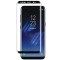Folie sticla 3D, Full screen, Samsung Galaxy S8+, acopera tot ecranul, Negru
