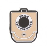 *Patch &quot;SMILE AND WAIT&quot; 3D [JTG]