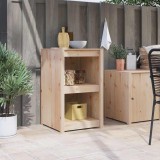 Cumpara ieftin Dulap bucătărie afară 55x55x92 cm din lemn masiv de pin
