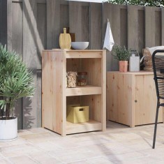 vidaXL Dulap de bucătărie Maro 55 x 55 x 92 cm Lemn masiv de pin 868165