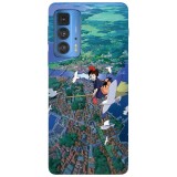 Husa compatibila cu Motorola Edge 20 Lite model Kiki&amp;#039;s Delivery Service, Silicon, TPU, Viceversa, Transparent, Carcasa