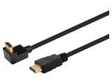 Cablu HDMI 1.4 Negru 1.5m 90&deg;