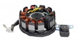 Stator Magnetou GY6 125cc 150cc, 11 Bobine, Senzor Scanteie, 6 Fire, Revo