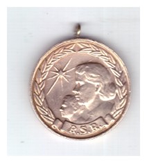 Medalia maternitatii cls. II RSR, fara partea superioara