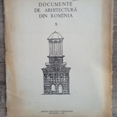 Documente de arhitectura din Romania, mapa 9// lipsa 2 planse