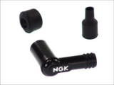 Fisa bujie, unghi: 90&deg;, filet bujie: 14mm, conexiune: SAE nut, carcasa: Ebonite, spark plug cap colour: black compatibil: HONDA CR 125/125 (Enduro)/20, NGK