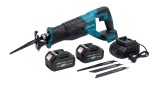 Cumpara ieftin Fierastrau sabie 48v, cu 2 acumulatori Li-Ion, accesorii incluse, valiza transport, 4 lame incluse Campion CMP1729