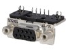 Conector D-Sub 9 Pin Soclu Mamă 90&deg;
