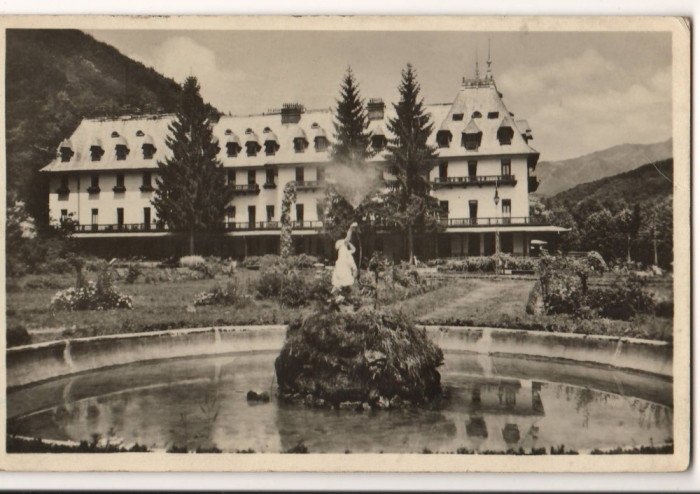 CPIB 15760 CARTE POSTALA - CALIMANESTI. HOTELUL DE STAT, RPR, 1953