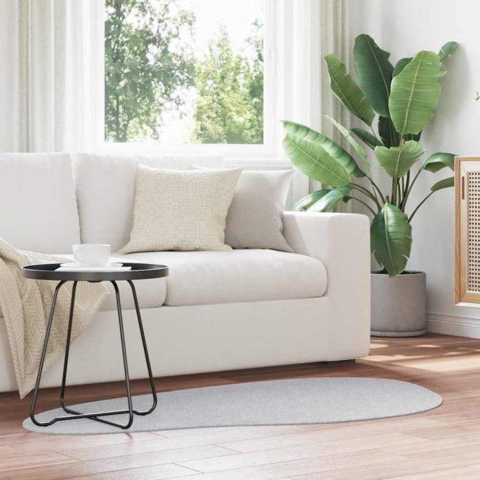 vidaXL Covor Gri 80 x 150 cm Poliester