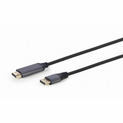 DisplayPort to HDMI Cable GEMBIRD CC-DP-HDMI-4K-6 (1,8 m) 4K Ultra HD foto