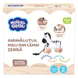 Animalutul meu din lemn, Noriel Bebe Wood, Zebra